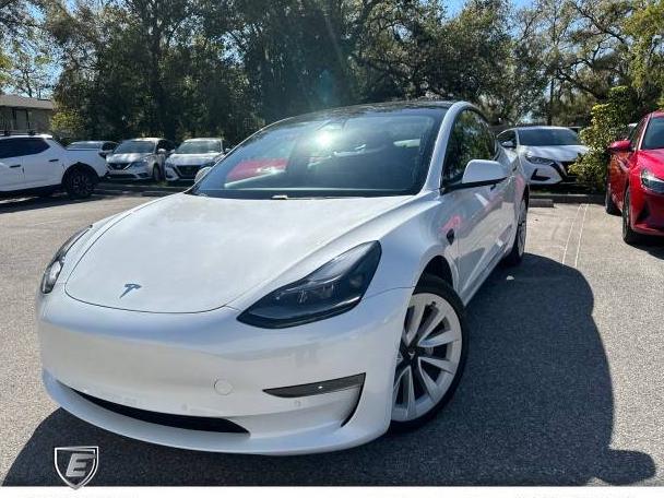 TESLA MODEL 3 2021 5YJ3E1EB0MF054694 image